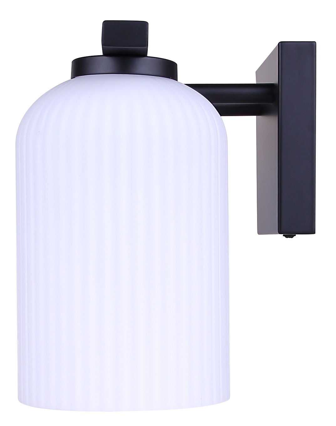 Bram Three Light Vanity in Matte Black Canarm Canada