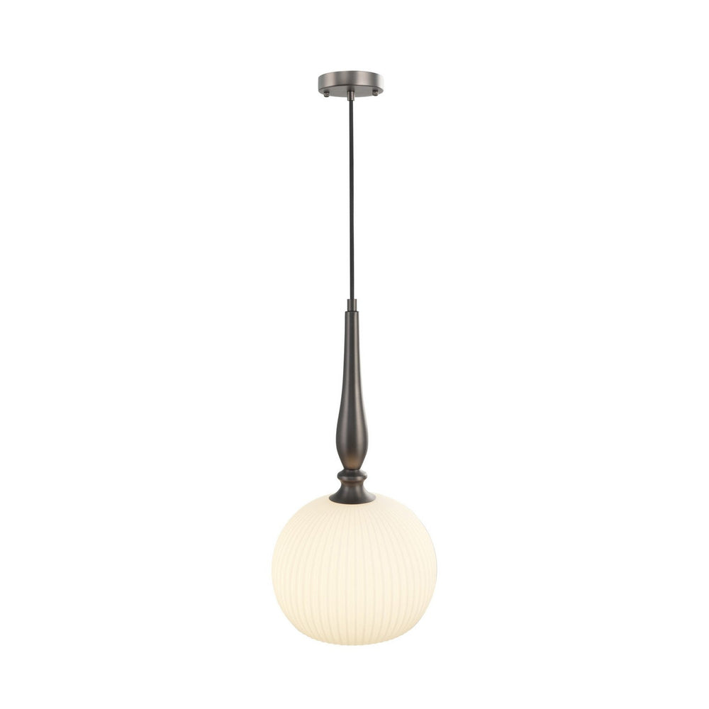 Artcraft Canada - AC12110GR - One Light Pendant - Kate - Graphite