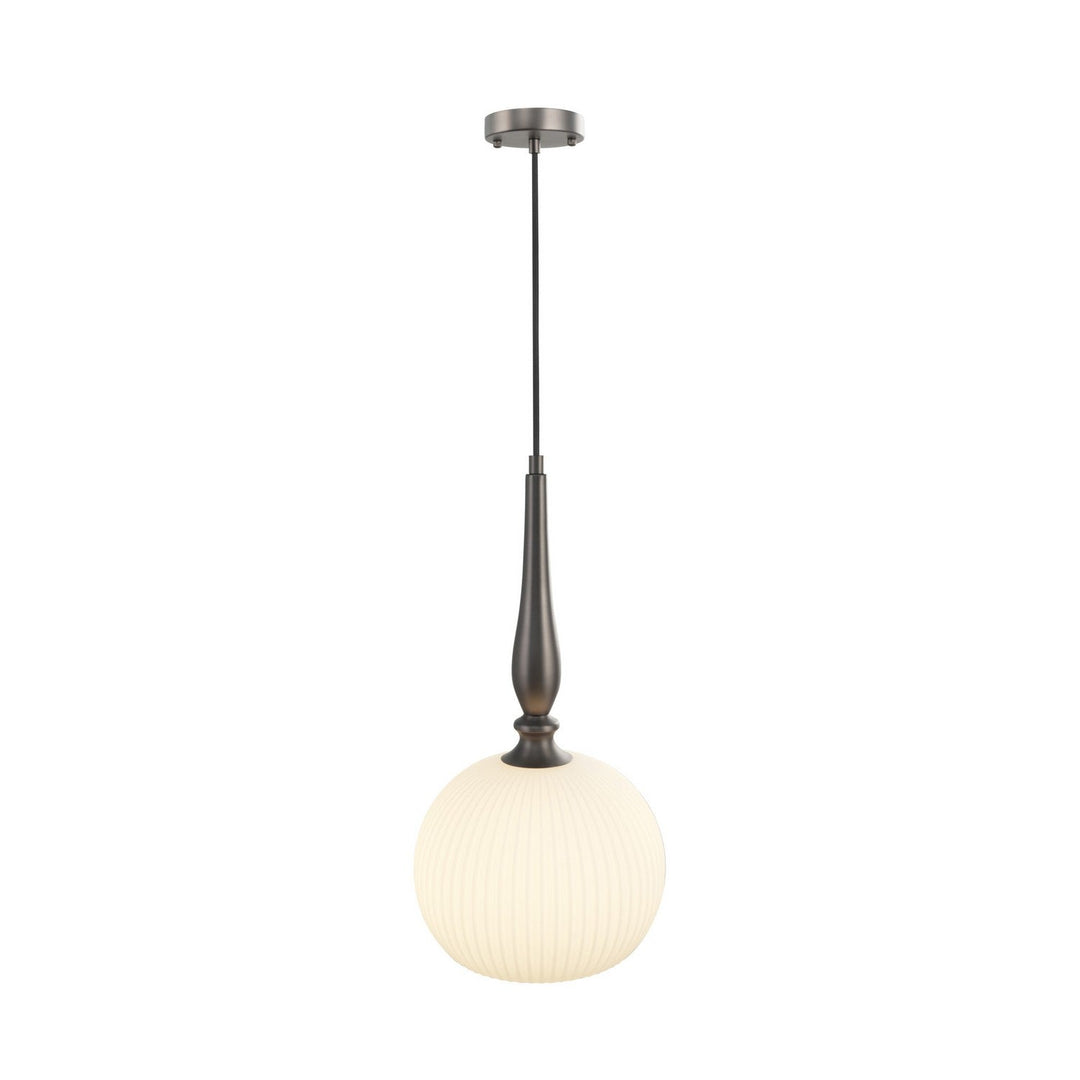 Artcraft Canada - AC12110GR - One Light Pendant - Kate - Graphite