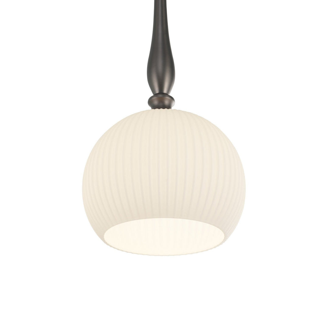 Artcraft Canada - AC12110GR - One Light Pendant - Kate - Graphite