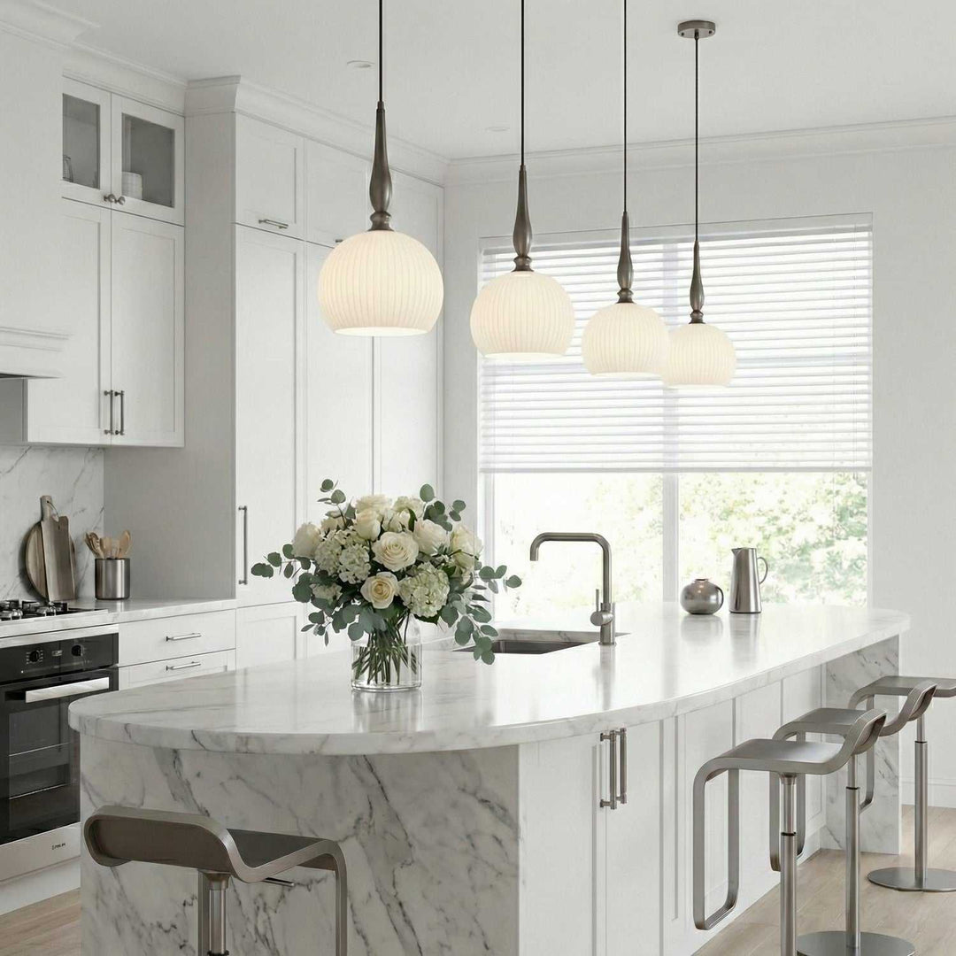 Artcraft Canada - AC12110GR - One Light Pendant - Kate - Graphite