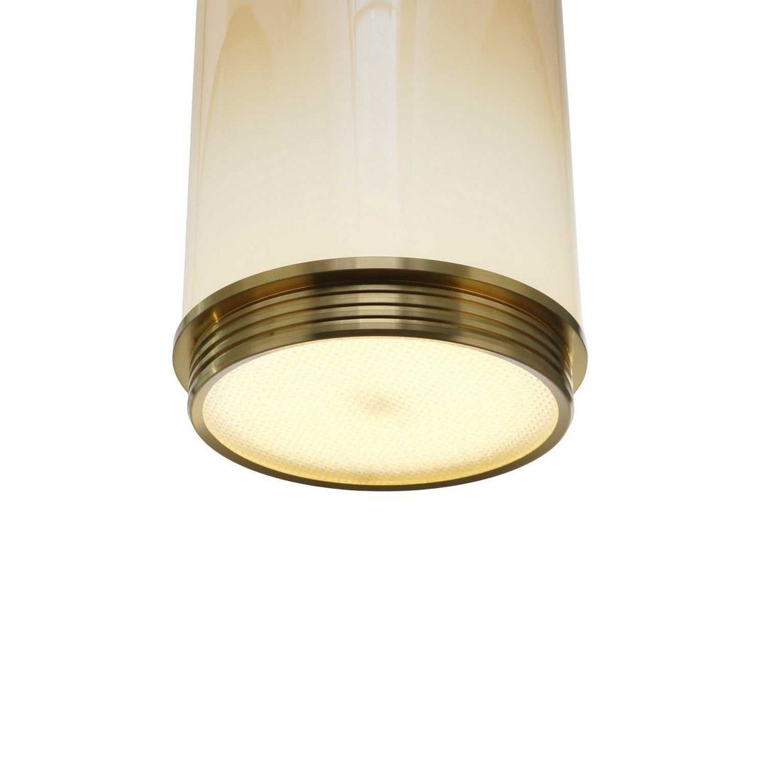 Nebulosa LED Pendant in Brass Artcraft Canada