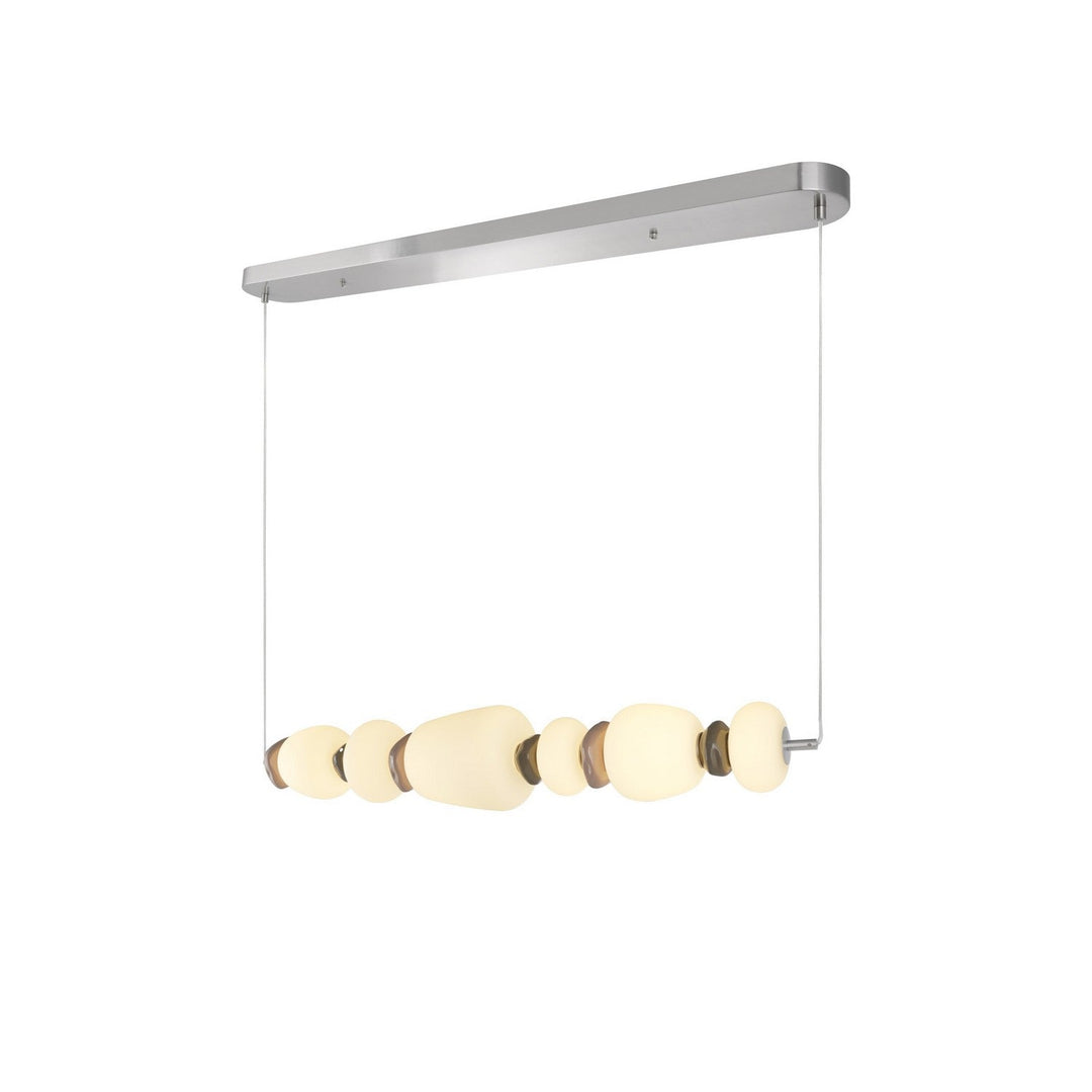 Artcraft Canada - AC5070SN - LED Island Pendant - Strata - Satin Nickel
