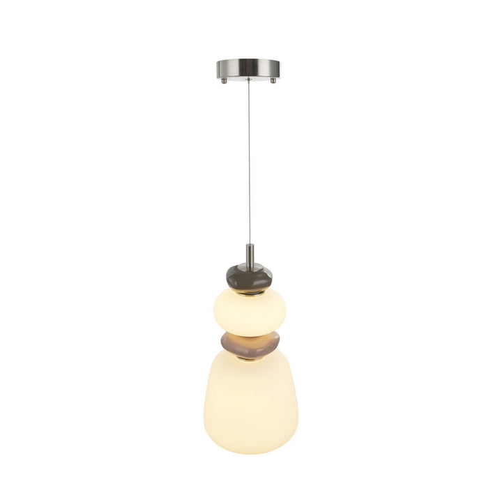 Artcraft Canada - AC5071SN - LED Pendant - Strata - Satin Nickel