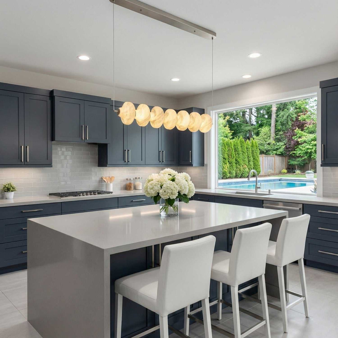 Artcraft Canada - AC5088GR - LED Island Pendant - Solara - Graphite