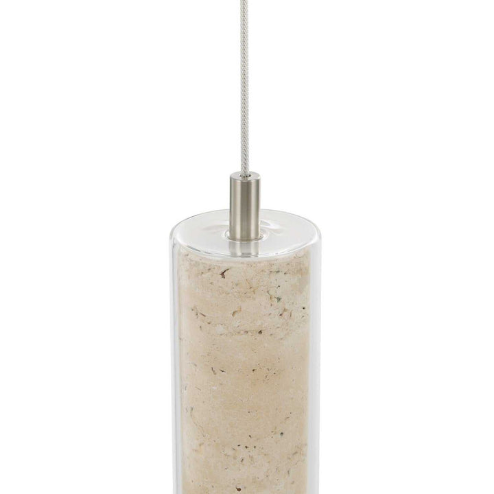 Zara LED Pendant in Brushed Nickel Artcraft Canada