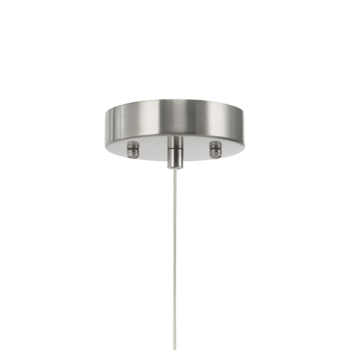 Zara LED Pendant in Brushed Nickel Artcraft Canada
