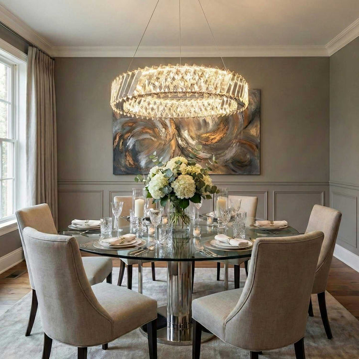 Artcraft Canada - AC5130PN - LED Chandelier - Alya - Polished Nickel