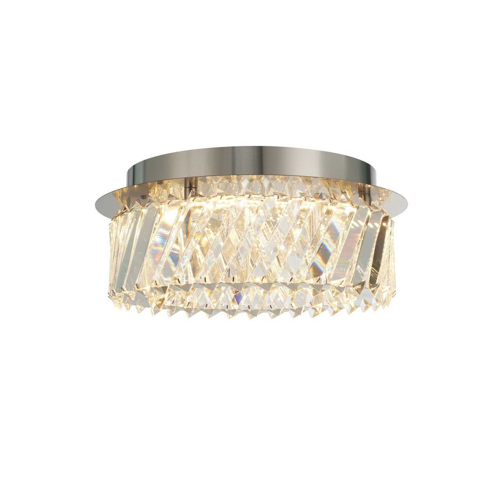 Alya LED Flushmount in Polished Nickel Artcraft Canada