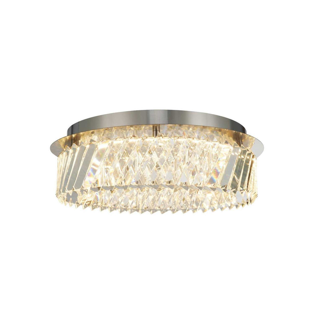 Alya LED Flushmount in Polished Nickel Artcraft Canada