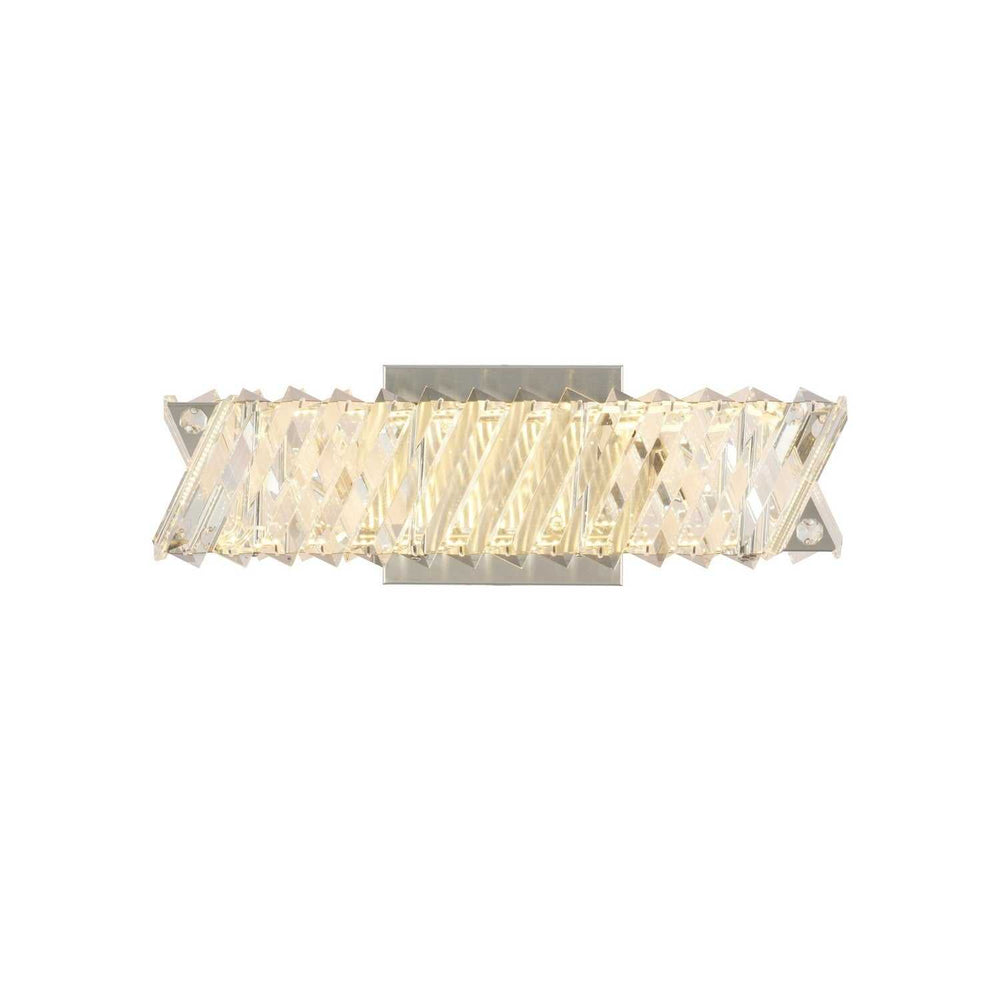 Alya LED Wall Mount in Polished Nickel Artcraft Canada