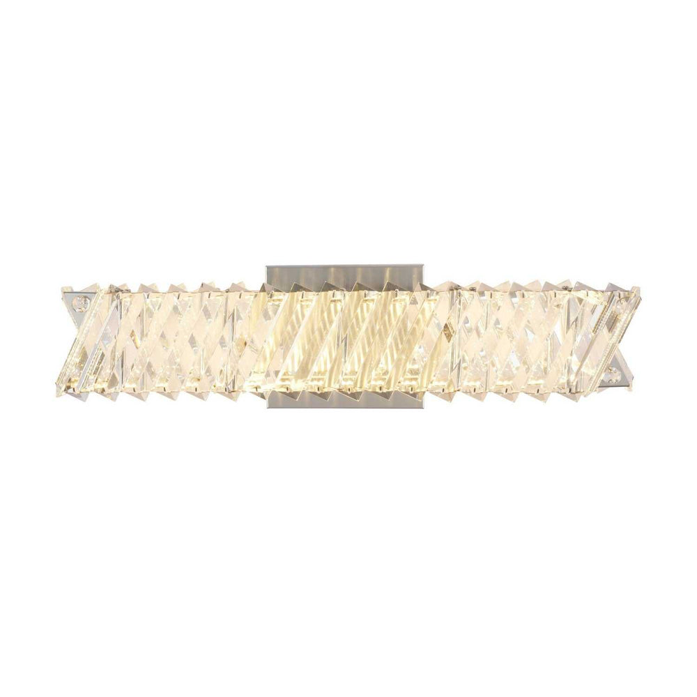 Alya LED Wall Mount in Polished Nickel Artcraft Canada
