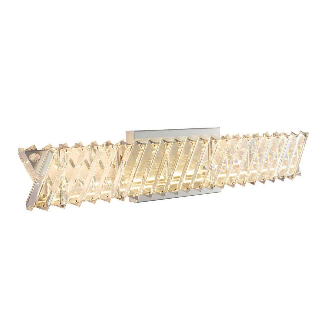 Alya LED Wall Mount in Polished Nickel Artcraft Canada