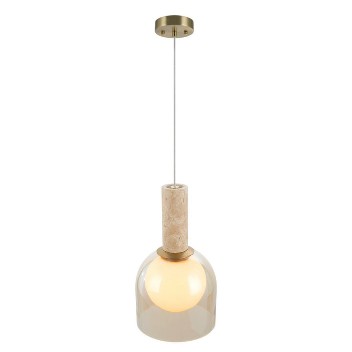 Artcraft Canada - SC13380BR - One Light Pendant - Juna - Brass