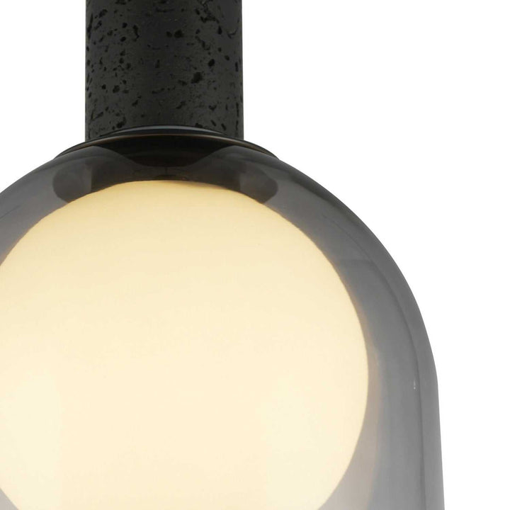 Artcraft Canada - SC13384BK - Four Light Island Pendant - Juna - Black