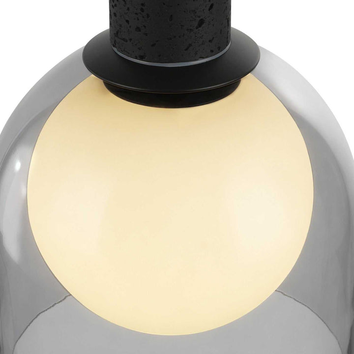 Artcraft Canada - SC13384BK - Four Light Island Pendant - Juna - Black