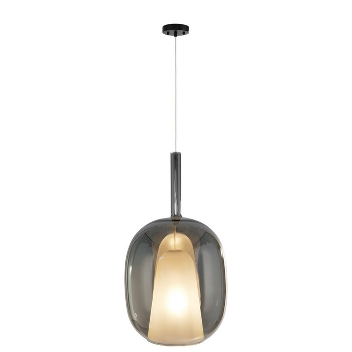 Artcraft Canada - AC11219SM - One Light Pendant - Dusk - Black