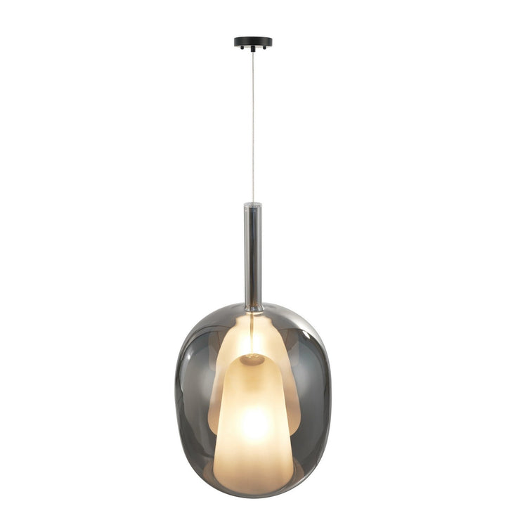 Artcraft Canada - AC11219SM - One Light Pendant - Dusk - Black