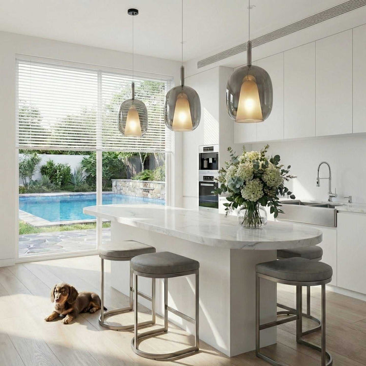 Artcraft Canada - AC11219SM - One Light Pendant - Dusk - Black