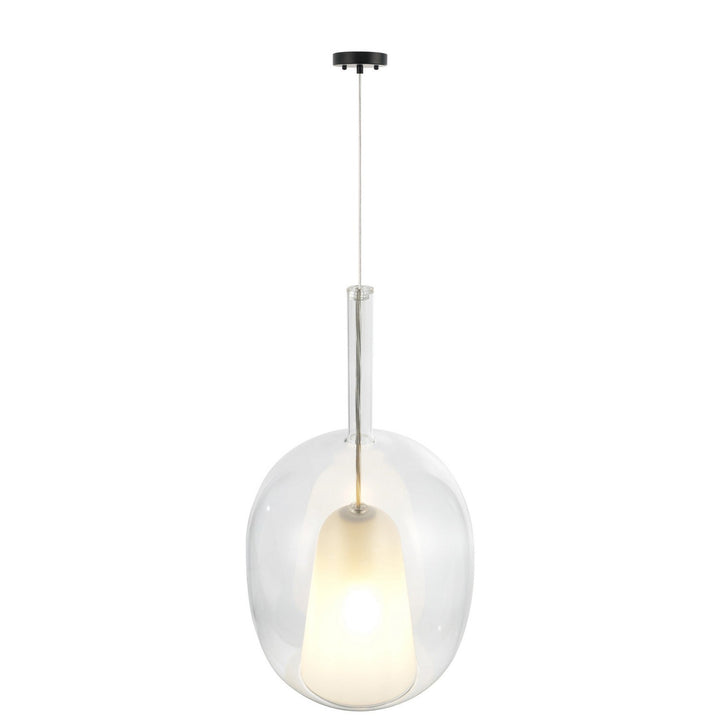 Artcraft Canada - AC11219CL - One Light Pendant - Dusk - Black