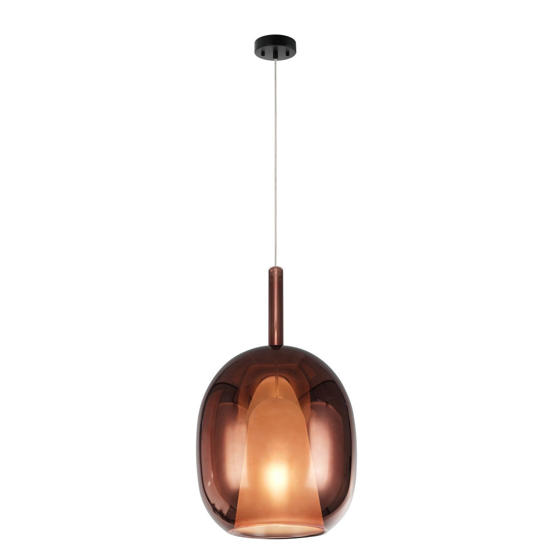 Artcraft Canada - AC11219EC - One Light Pendant - Dusk - Black