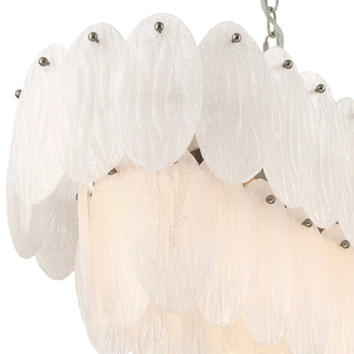 Artcraft Canada - AC12264SN - Nine Light Island Chandelier - Serena - Satin Nickel