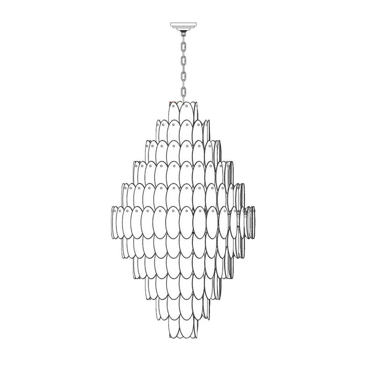 Artcraft Canada - AC12263SN - 19 Light Chandelier - Serena - Satin Nickel