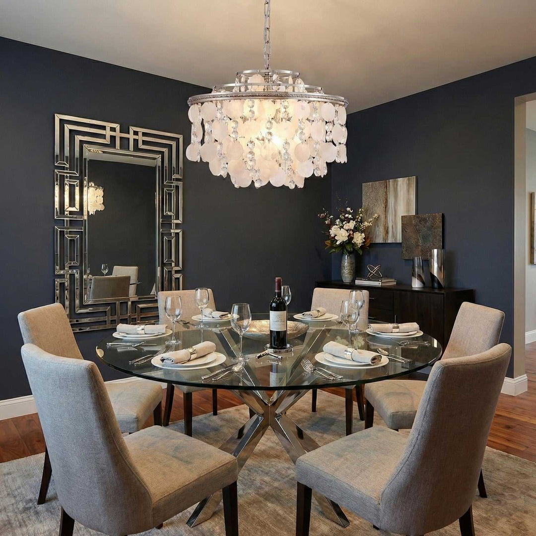 Artcraft Canada - AC12072PN - Six Light Chandelier - Avara - Polished Nickel