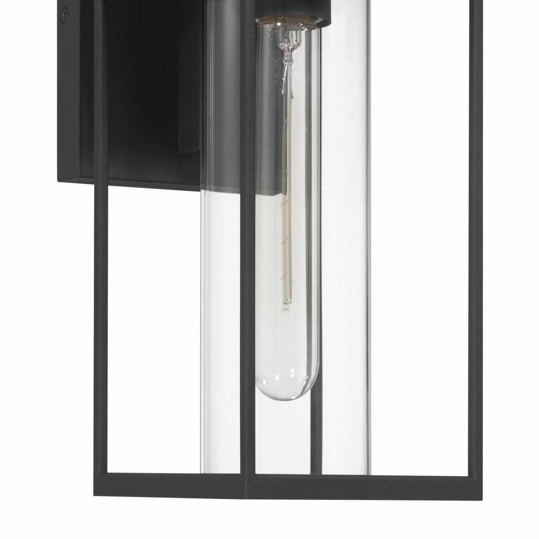 Portside One Light Outdoor Lantern in Black Artcraft Canada