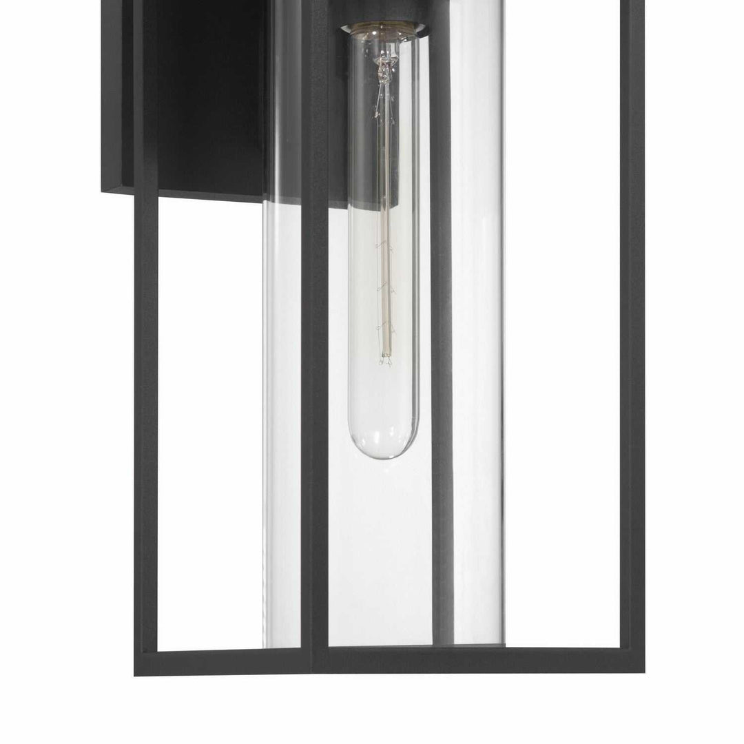 Portside One Light Outdoor Lantern in Black Artcraft Canada