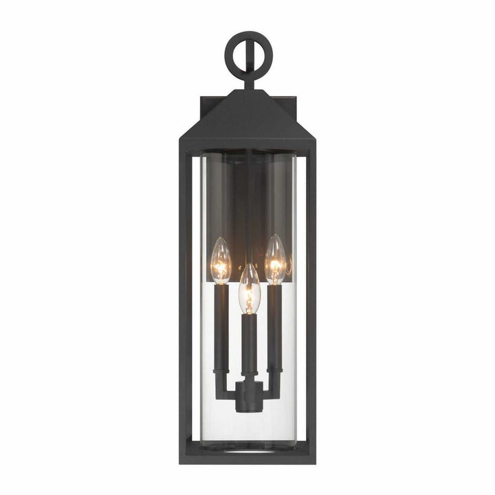 Artcraft Canada - AC8982BK - Three Light Outdoor Lantern - Portside - Black