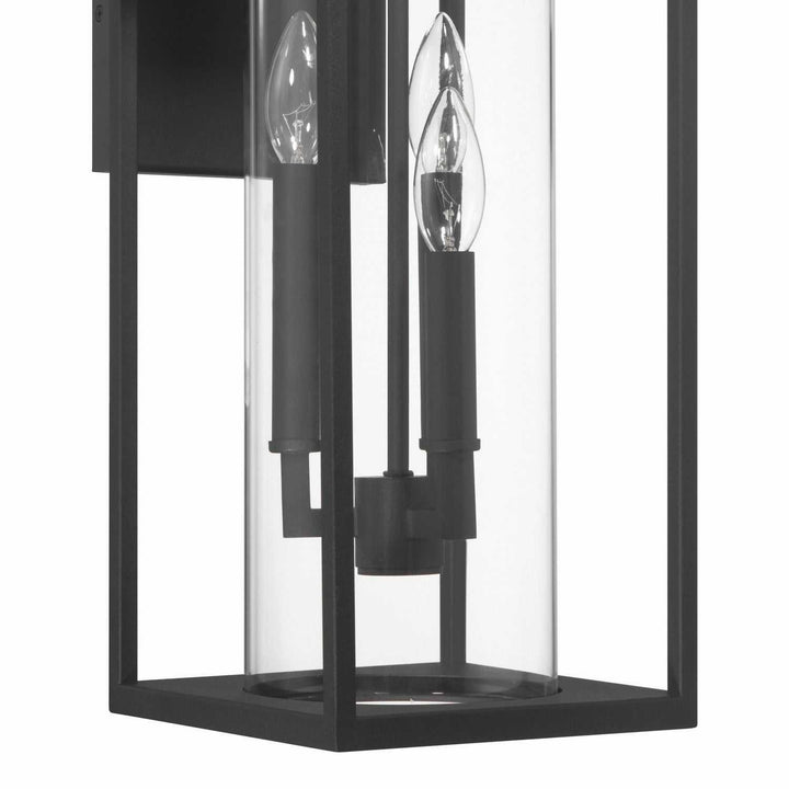 Artcraft Canada - AC8982BK - Three Light Outdoor Lantern - Portside - Black
