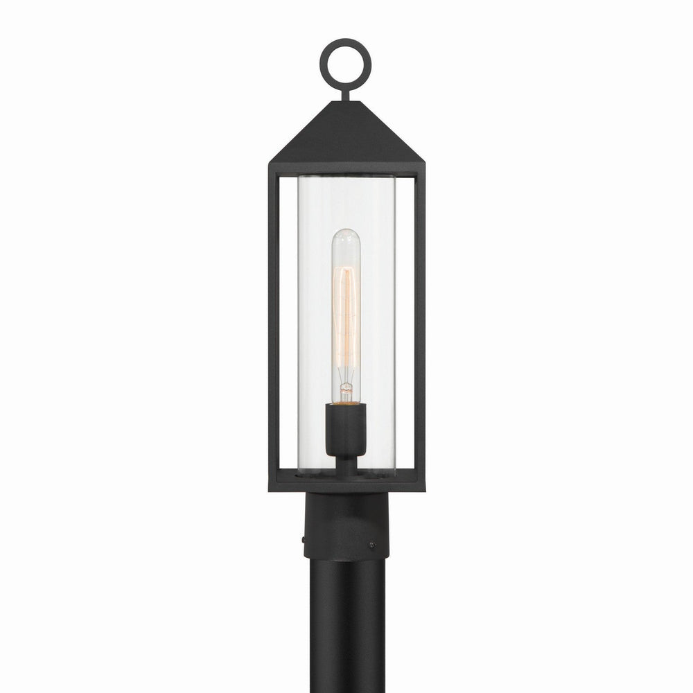 Artcraft Canada - AC8983BK - One Light Outdoor Post Mount - Portside - Black