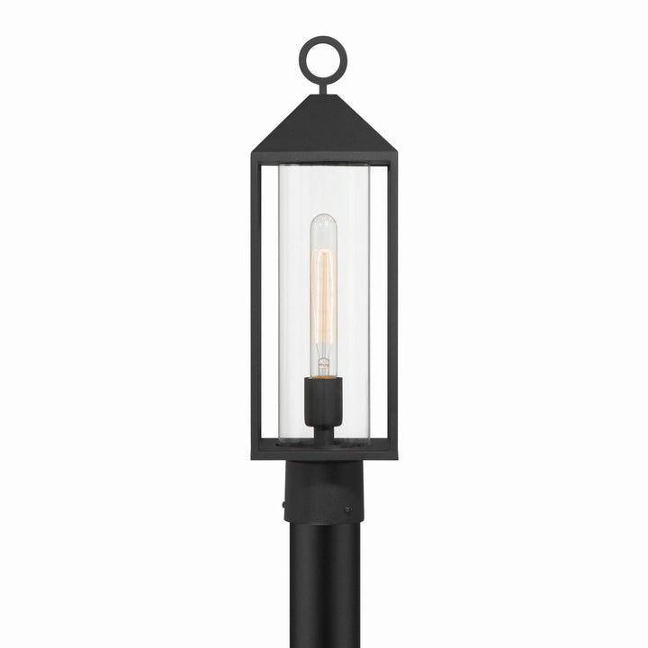 Artcraft Canada - AC8983BK - One Light Outdoor Post Mount - Portside - Black