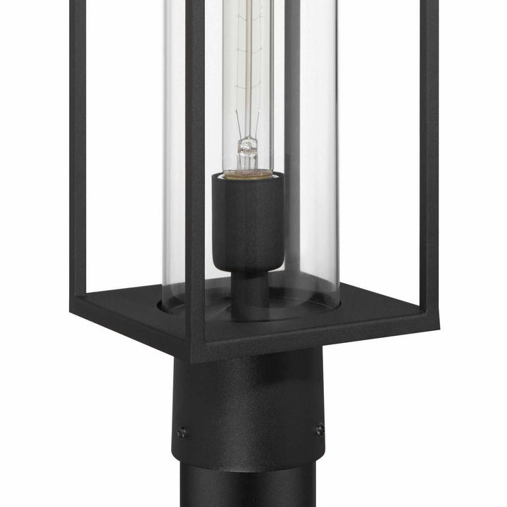Artcraft Canada - AC8983BK - One Light Outdoor Post Mount - Portside - Black