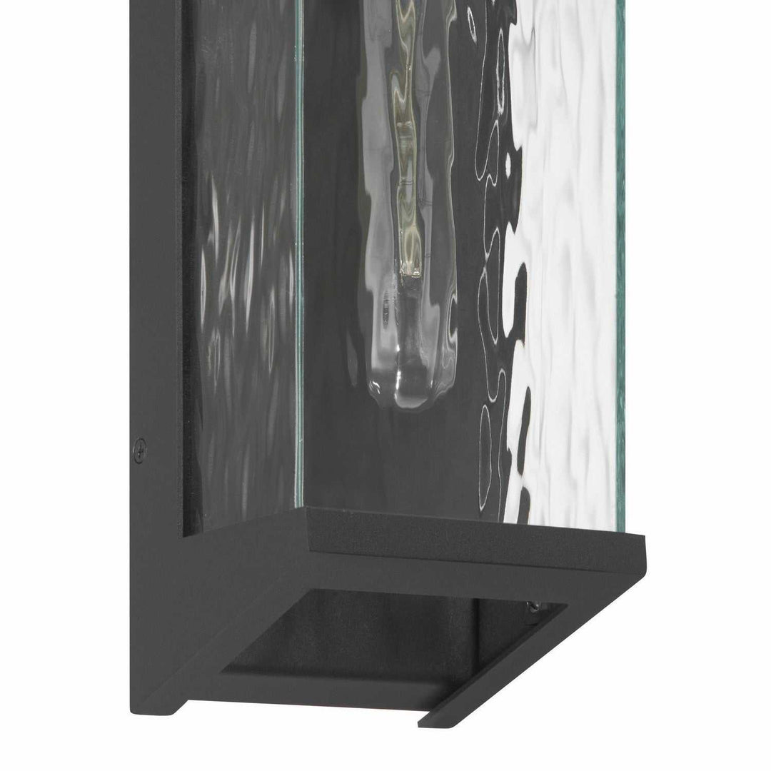 Azure One Light Outdoor Lantern in Black Artcraft Canada