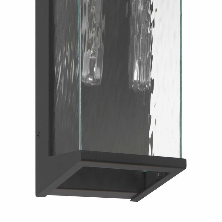 Azure Two Light Outdoor Lantern in Black Artcraft Canada