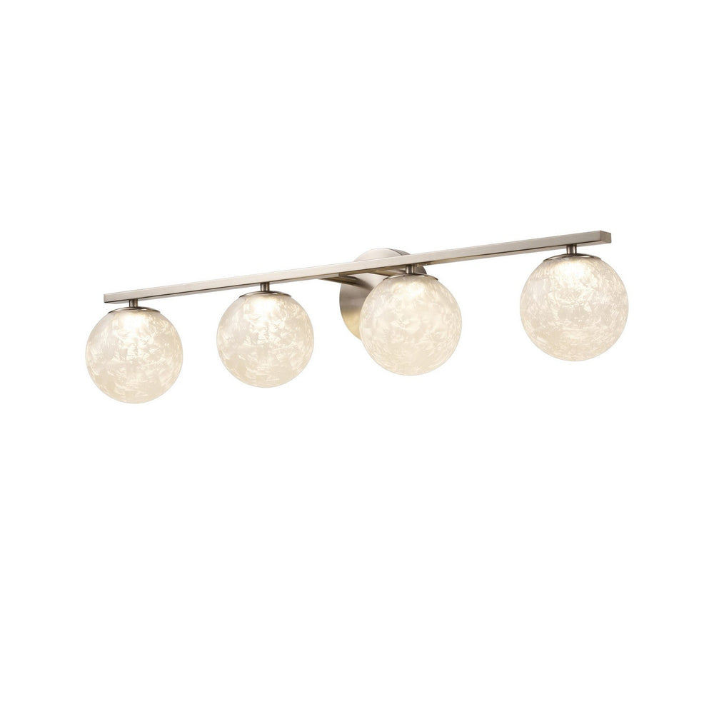 Forma LED Wall Mount in Brushed Nickel Artcraft Canada