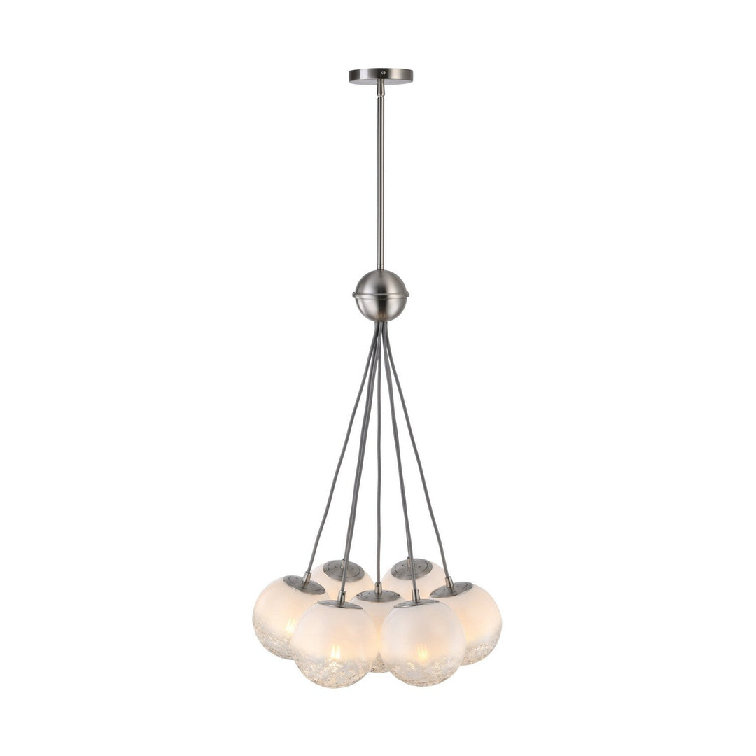 Artcraft Canada - AC12247SN - Seven Light Lantern - Moonlight - Satin Nickel