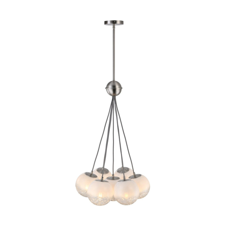 Artcraft Canada - AC12247SN - Seven Light Lantern - Moonlight - Satin Nickel