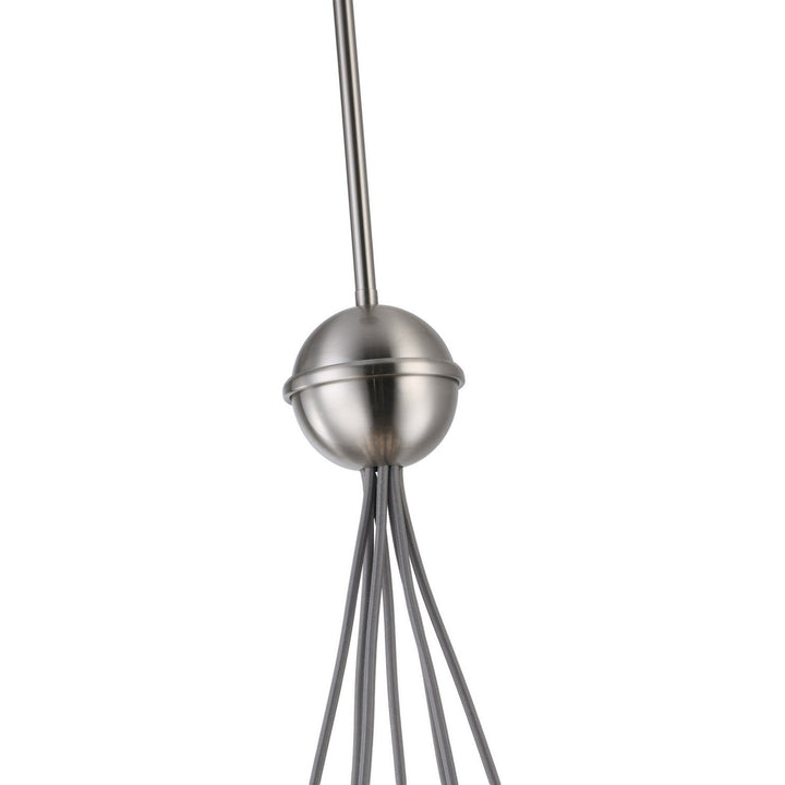 Artcraft Canada - AC12247SN - Seven Light Lantern - Moonlight - Satin Nickel