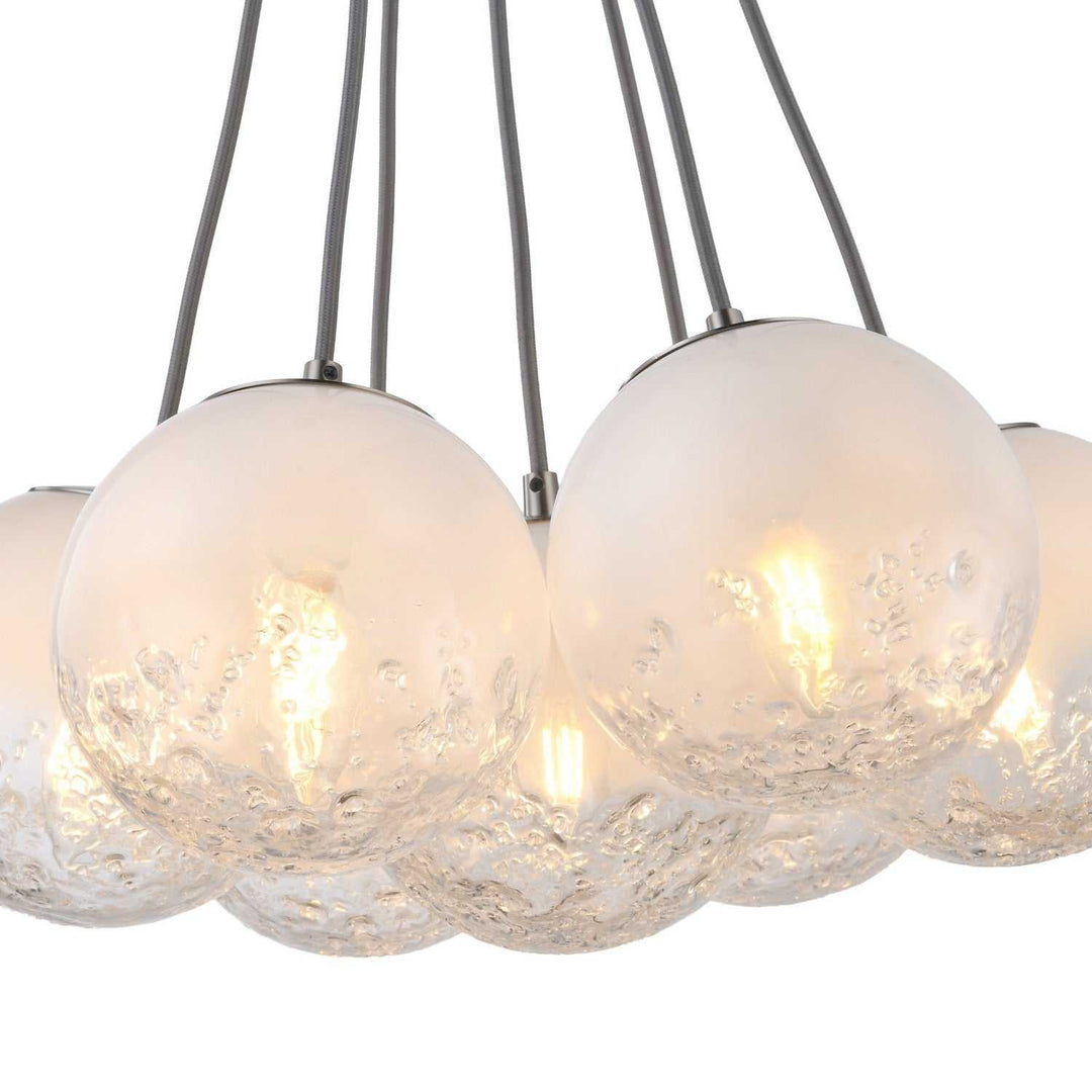 Artcraft Canada - AC12247SN - Seven Light Lantern - Moonlight - Satin Nickel