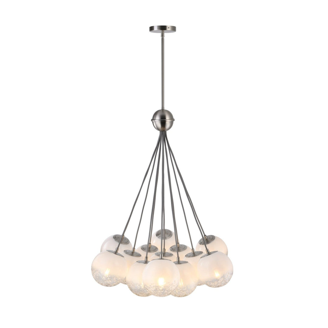 Artcraft Canada - AC12242SN - 12 Light Lantern - Moonlight - Satin Nickel