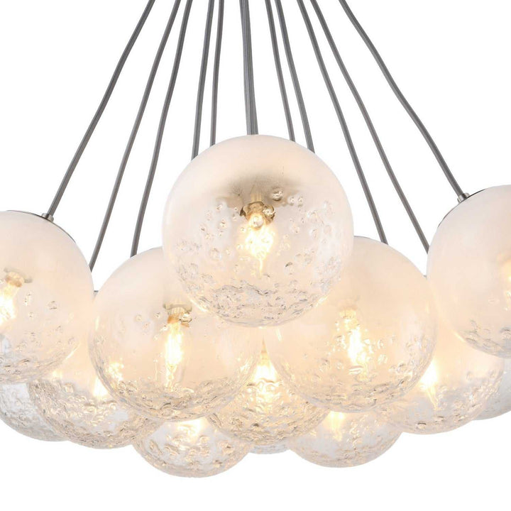 Artcraft Canada - AC12242SN - 12 Light Lantern - Moonlight - Satin Nickel