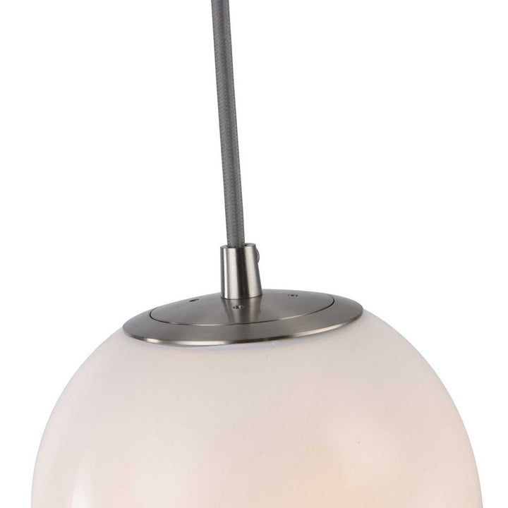 Moonlight One Light Lantern in Satin Nickel Artcraft Canada