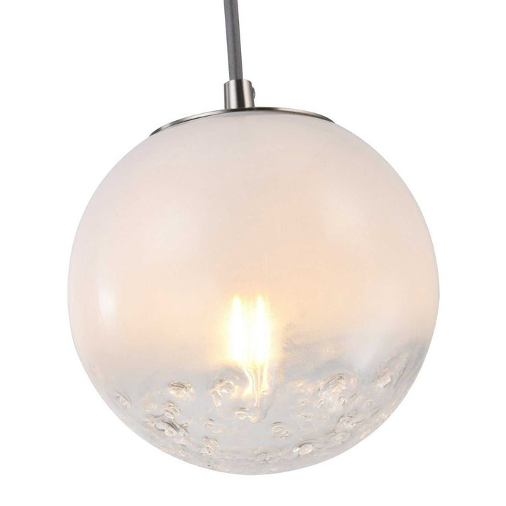 Moonlight One Light Lantern in Satin Nickel Artcraft Canada