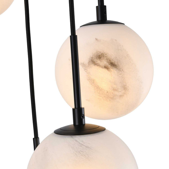 Artcraft Canada - AC12287BK - Seven Light Lantern - Nightfall - Black
