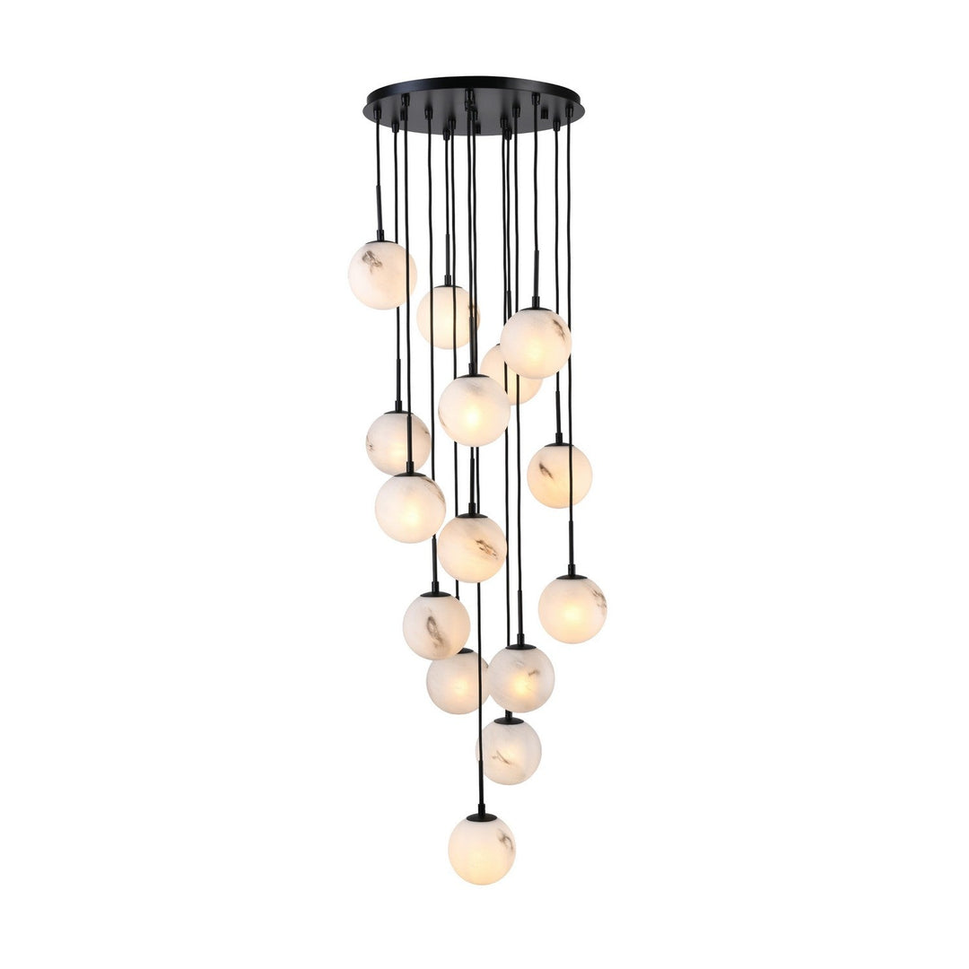 Artcraft Canada - AC12285BK - 15 Light Lantern - Nightfall - Black