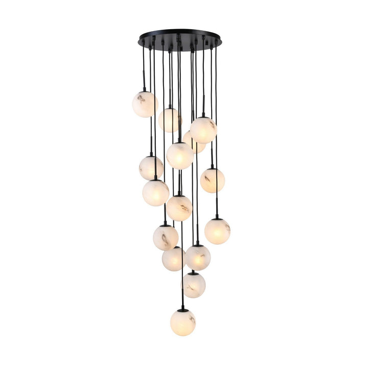 Artcraft Canada - AC12285BK - 15 Light Lantern - Nightfall - Black