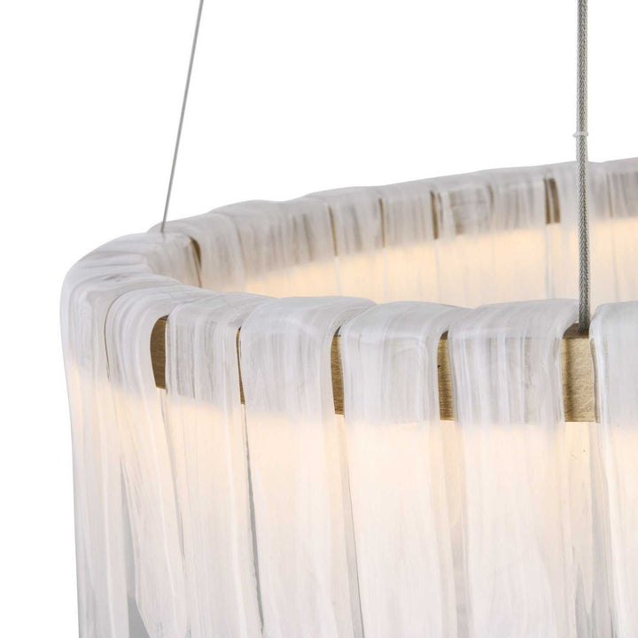 Roselle LED Lantern in Legacy Brass Artcraft Canada